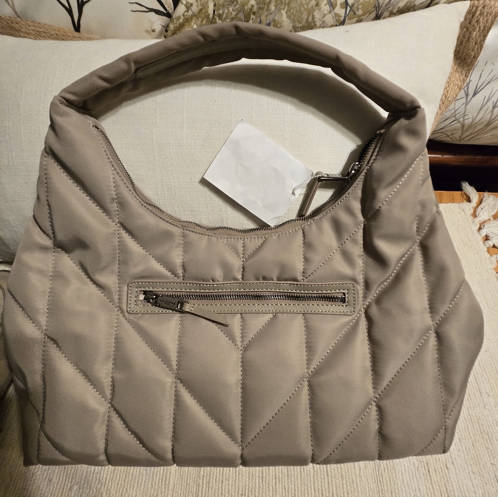 Karl Lagerfeld VOYAGE Taupe Quilted Women's Bag